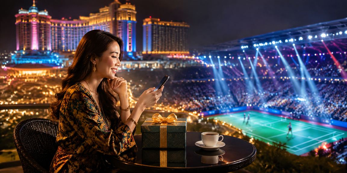 Pengguna trc20 mendaftar akaun baharu di Genting Highlands melalui telefon mudah alih