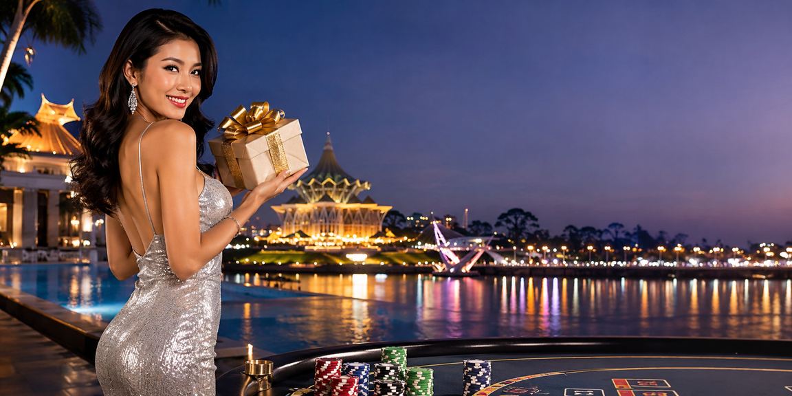 Pemain trc20 di Kuching menikmati permainan baccarat selepas mendaftar akaun